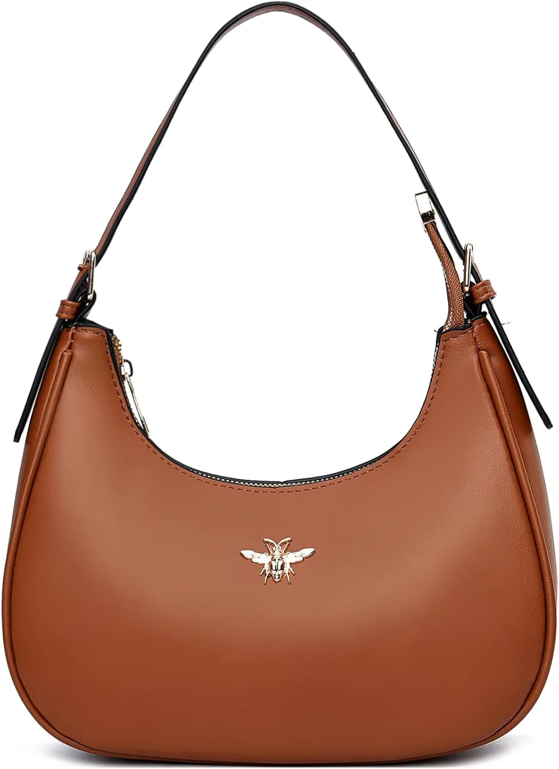 CROJUYI Small Crescent Shoulder Bags Purses for Women Retro Classic Clutch Hobo Tote Purse and Handbag Cute Crossbody Bags