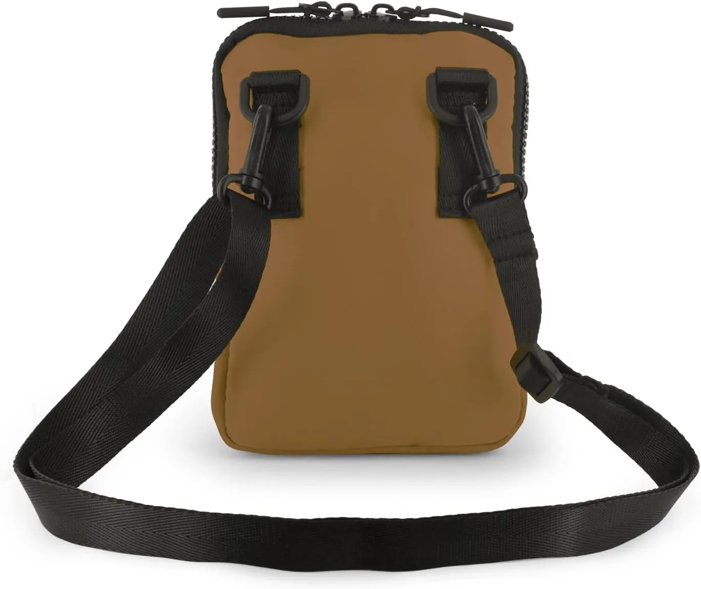 Crossbody Bag for Men & Women, Crossbody Belt Bag for Sports, Travel, Walking, Running, Hiking (Gold)
