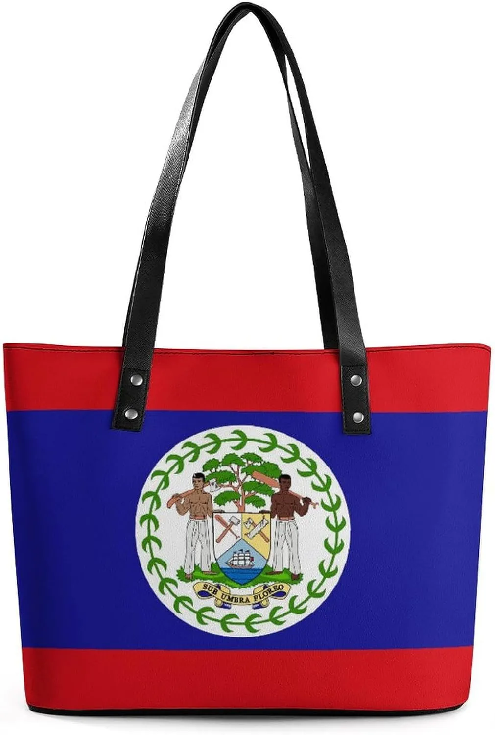 Cute Mongolia Flag Leather Hobo Bag Women Trendy Tote with Ample Storage Space