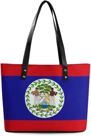 Cute Mongolia Flag Leather Hobo Bag Women Trendy Tote with Ample Storage Space