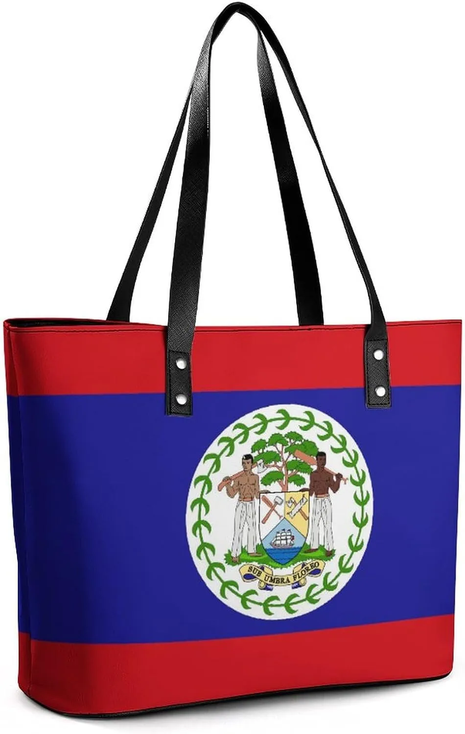 Cute Mongolia Flag Leather Hobo Bag Women Trendy Tote with Ample Storage Space