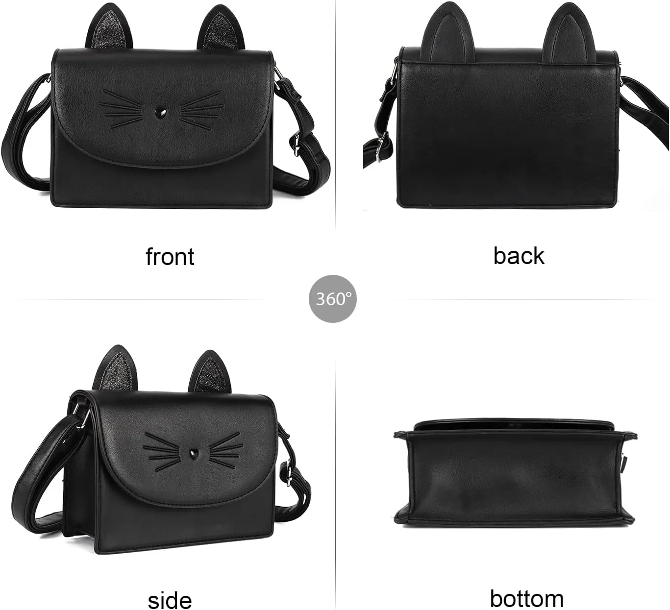 Cute Purses for Teen Girls Small Crossbody Purse and Handbags Cat Gifts for Kids