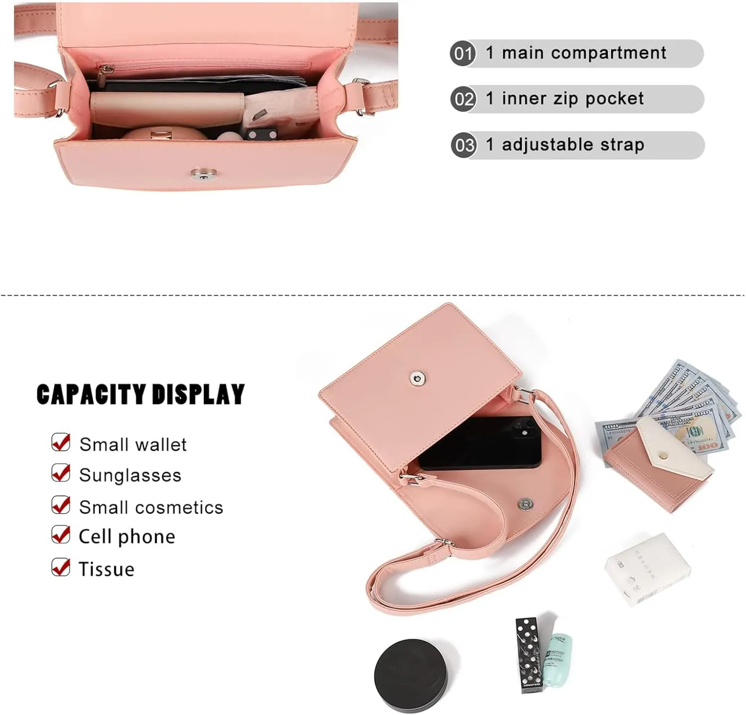 Cute Purses for Teen Girls Small Crossbody Purse and Handbags Cat Gifts for Kids