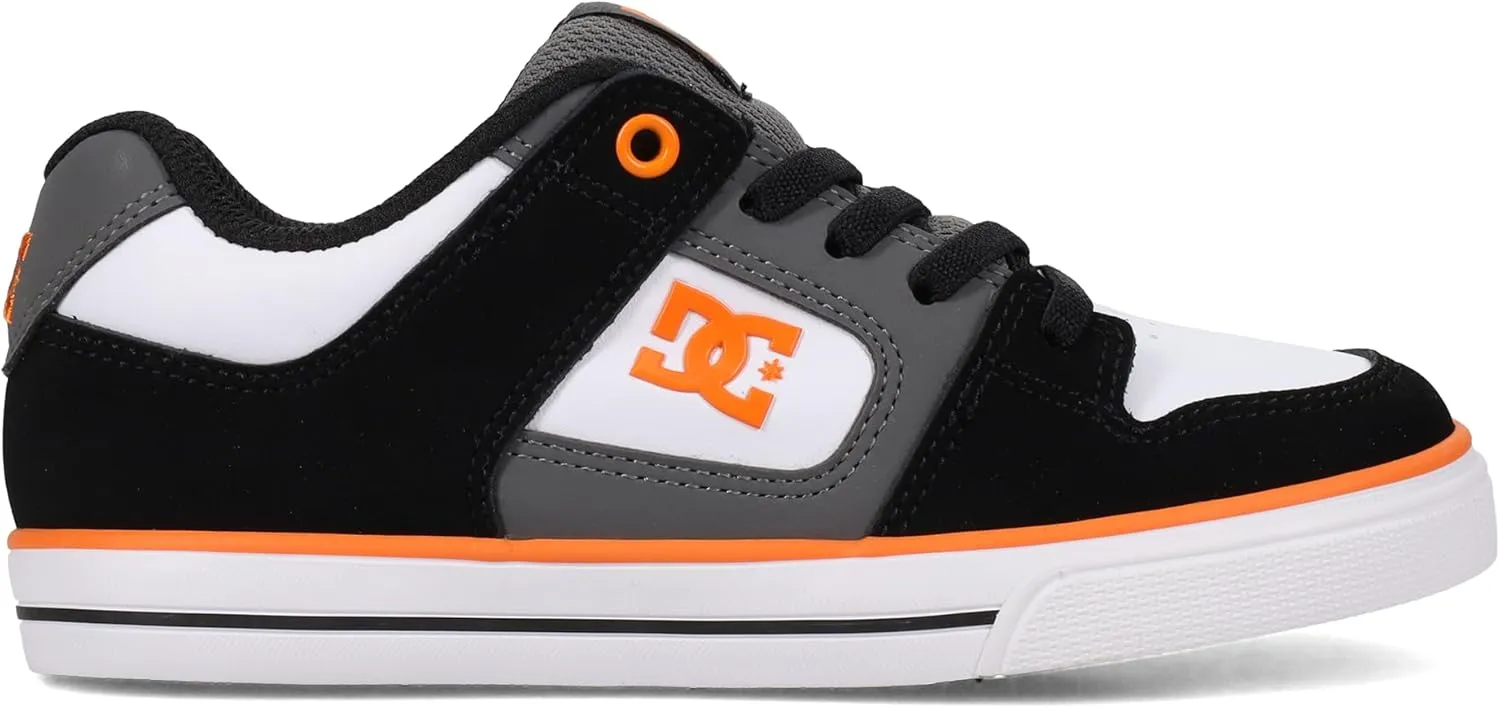 DC Shoes Unisex-Child Pure Elastic Skate Shoe