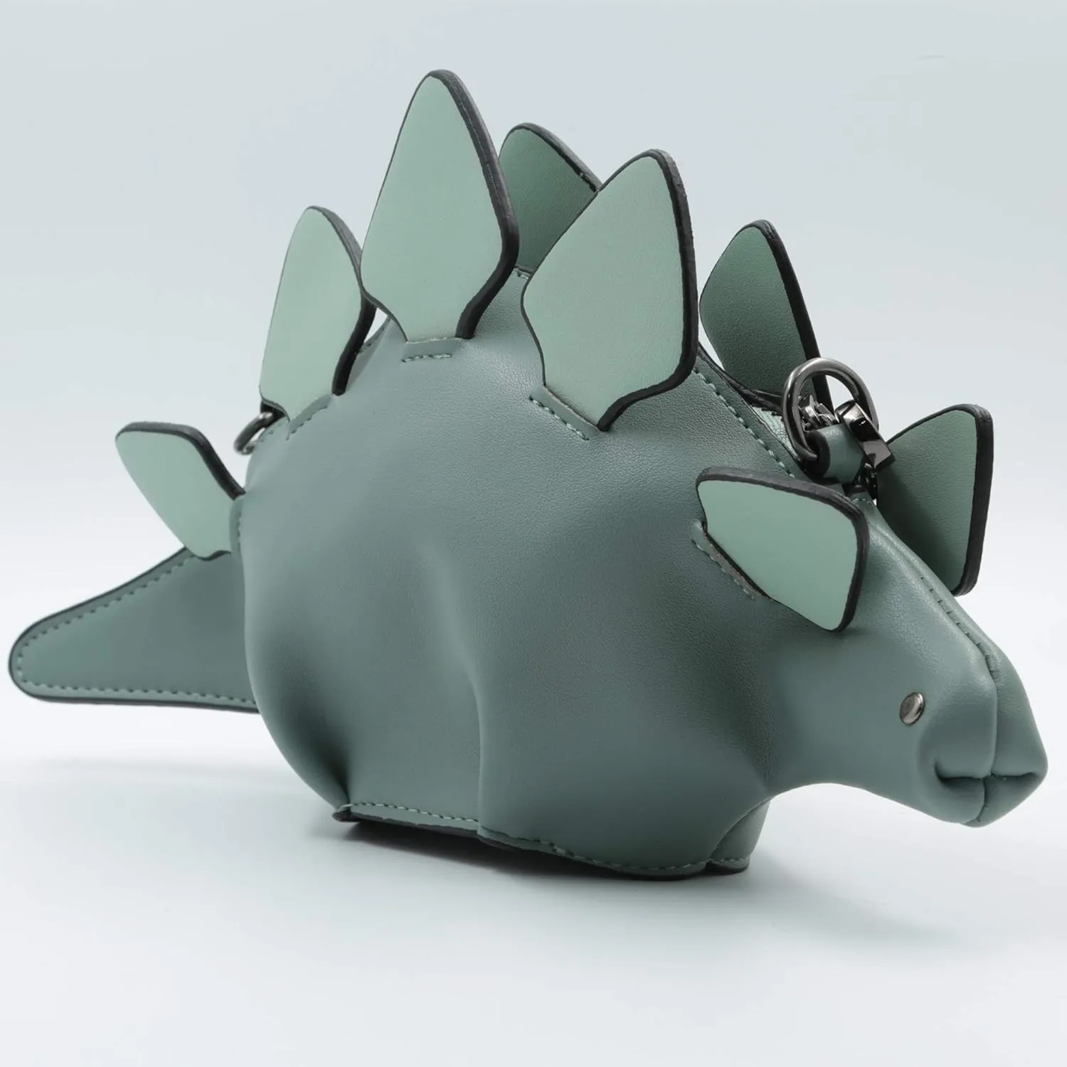 Dinosaur Shoulder Purses,PU Stegosaurus CrossBody Bag for Girl Women