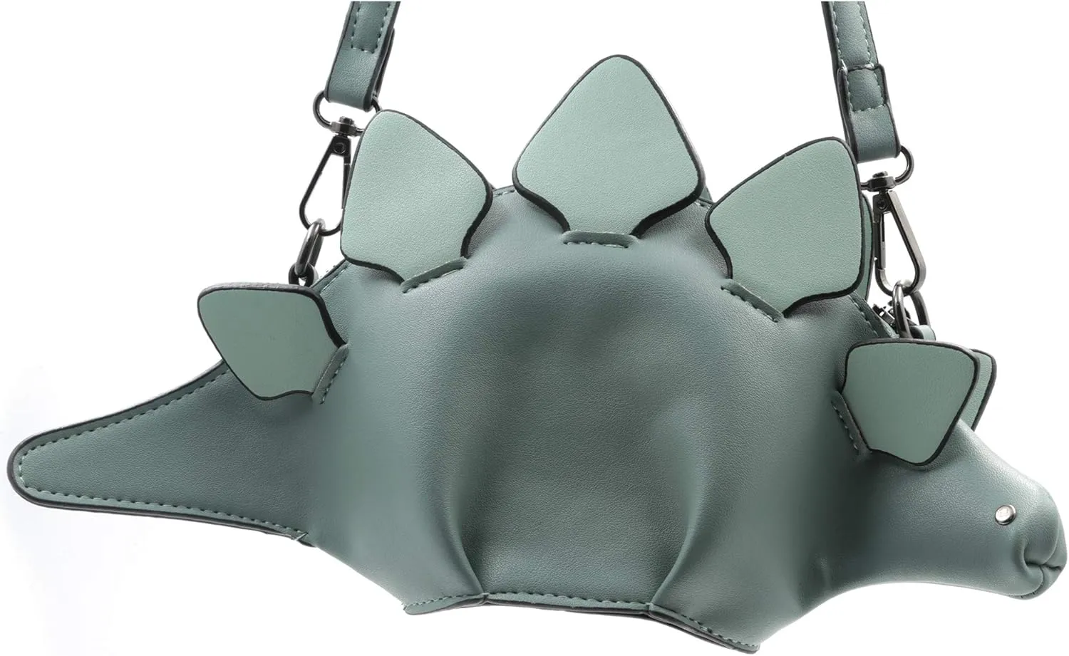 Dinosaur Shoulder Purses,PU Stegosaurus CrossBody Bag for Girl Women
