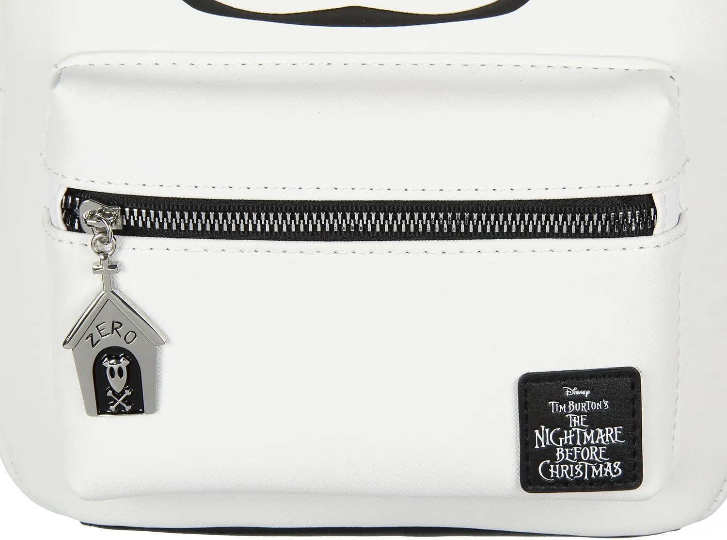 Disney Nightmare Before Christmas Zero The Dog PU Leather Cute Mini Backpack Purse Tote Bag Small Mini Travel Backpack