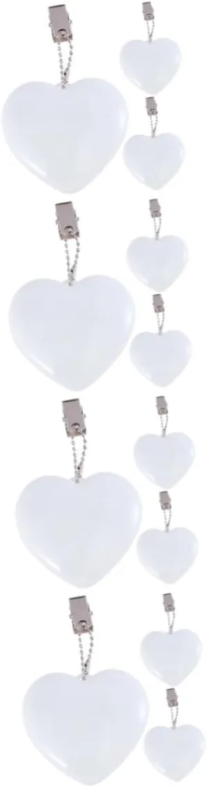 DOITOOL Light Purse 12 Pcs Sensor Night Light Ladies Handbags Purses Tote Wallet Bracket Miss White Button Battery Purse Light