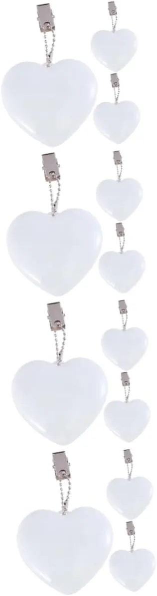 DOITOOL Light Purse 12 Pcs Sensor Night Light Ladies Handbags Purses Tote Wallet Bracket Miss White Button Battery Purse Light