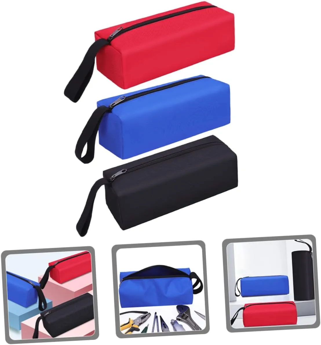 DOITOOL Tool Zipper Tote Large Tool Organization Bag Oxford Cloth for Car Truck Garage Storage