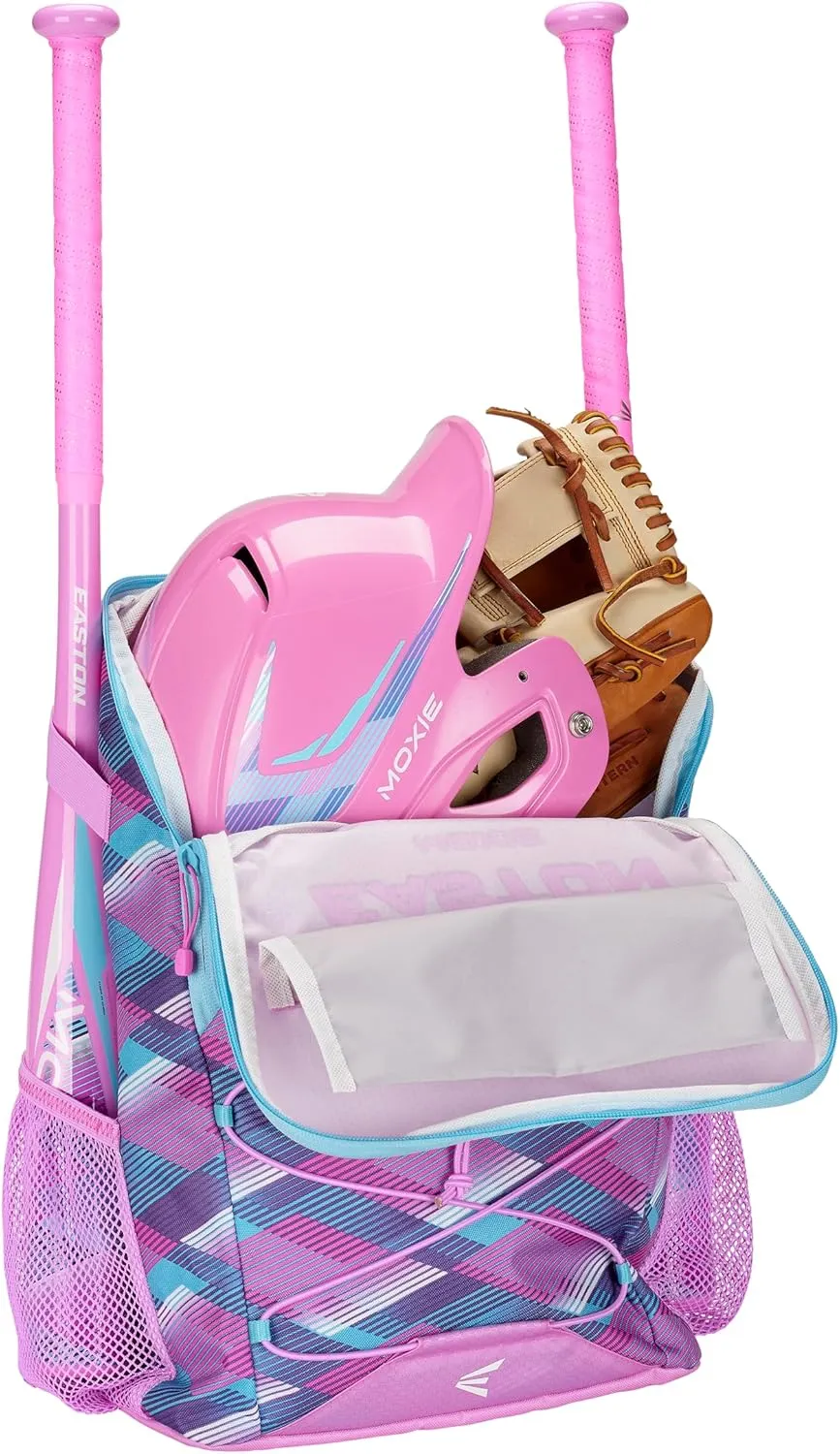 Easton | MOXIE Backpack Equipment Bag | Baseball / Softball | T-Ball / Rec / Travel | Multiple Styles