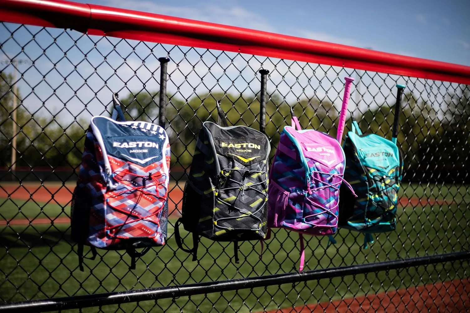 Easton | MOXIE Backpack Equipment Bag | Baseball / Softball | T-Ball / Rec / Travel | Multiple Styles