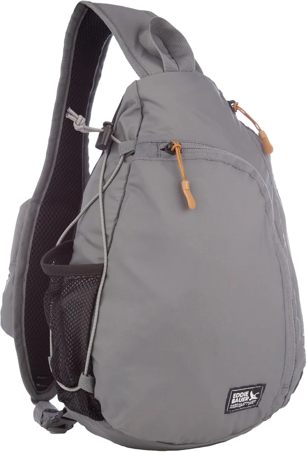Eddie Bauer Sling Bag | Travel | Everyday Carry | Lightweight | Durable | Ripstop Nylon | 8L, Slate, One Size