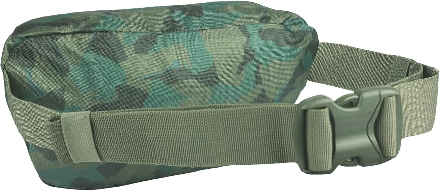 Eddie Bauer Stowaway Packable Waistpack-Made from Ripstop Polyester with 2 Secure Zip Pockets