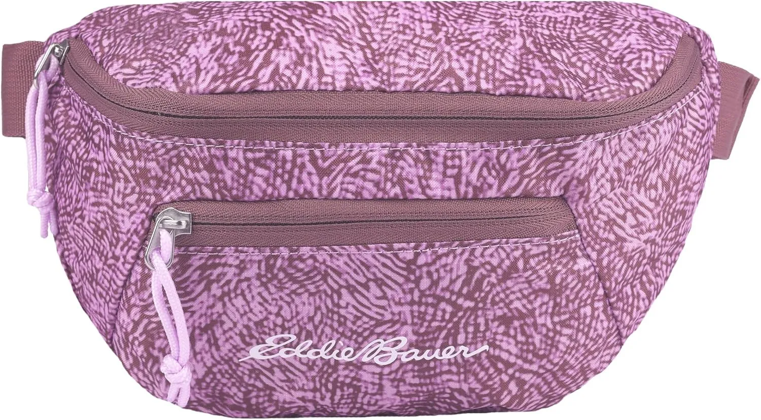 Eddie Bauer Stowaway Packable Waistpack-Made from Ripstop Polyester with 2 Secure Zip Pockets