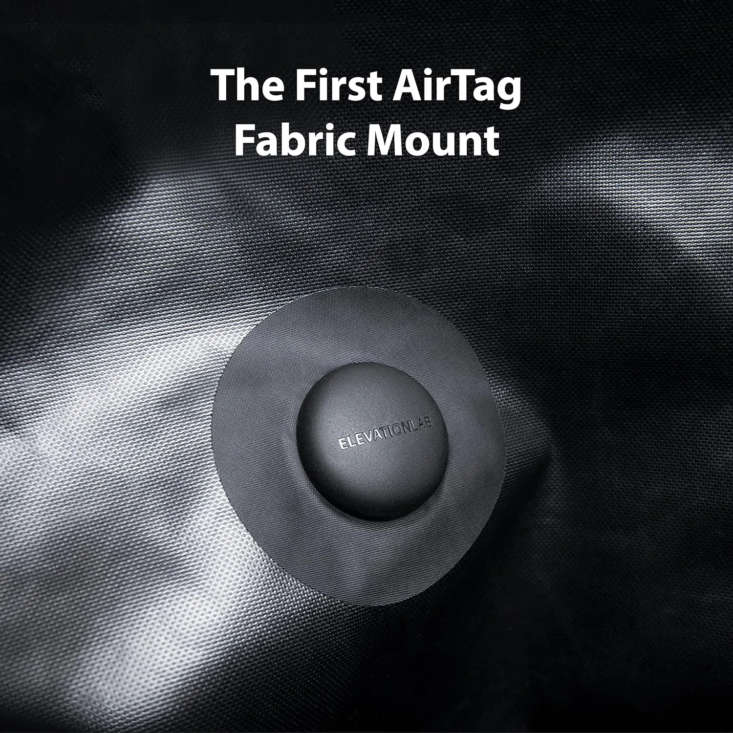 Elevation Lab AirTag Fabric Mount - TagVault™ - The First AirTag Fabric Mount | Secure & Discreet | for Luggage, Purses, Backpacks, & Jackets