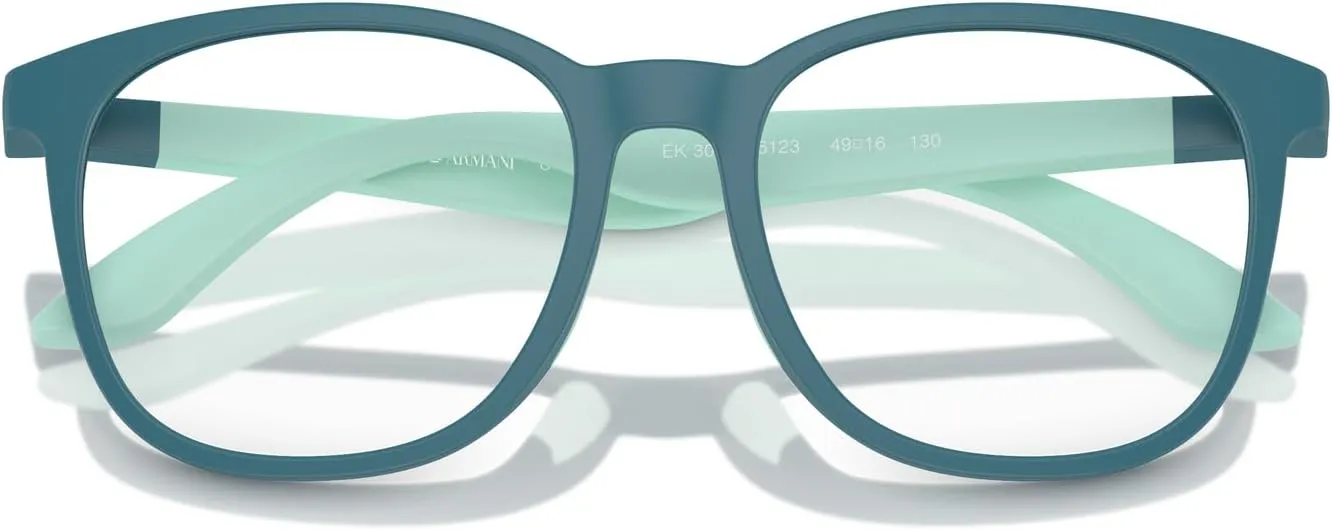 Emporio Armani Boys' Ek3004 Round Prescription Eyewear Frames