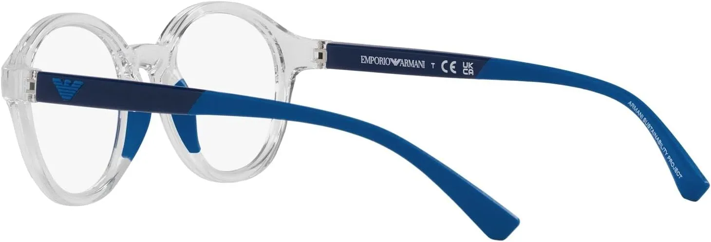 Emporio Armani Men's Ea3202 Round Sunglasses