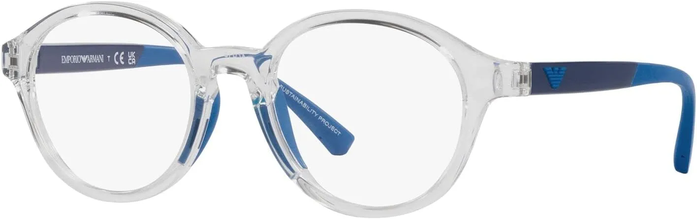 Emporio Armani Men's Ea3202 Round Sunglasses
