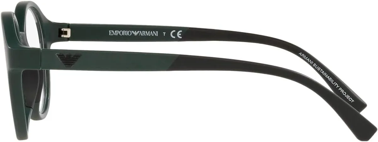 Emporio Armani Men's Ea3202 Round Sunglasses