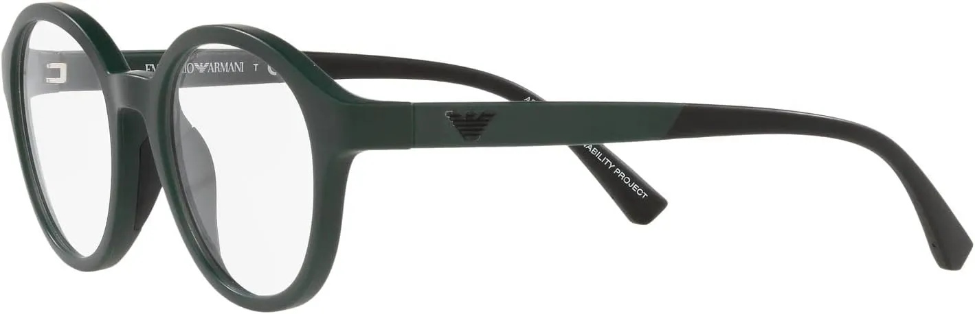 Emporio Armani Men's Ea3202 Round Sunglasses