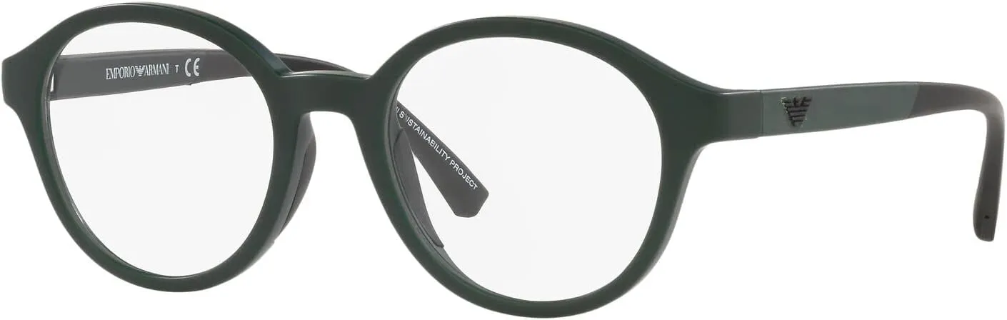 Emporio Armani Men's Ea3202 Round Sunglasses