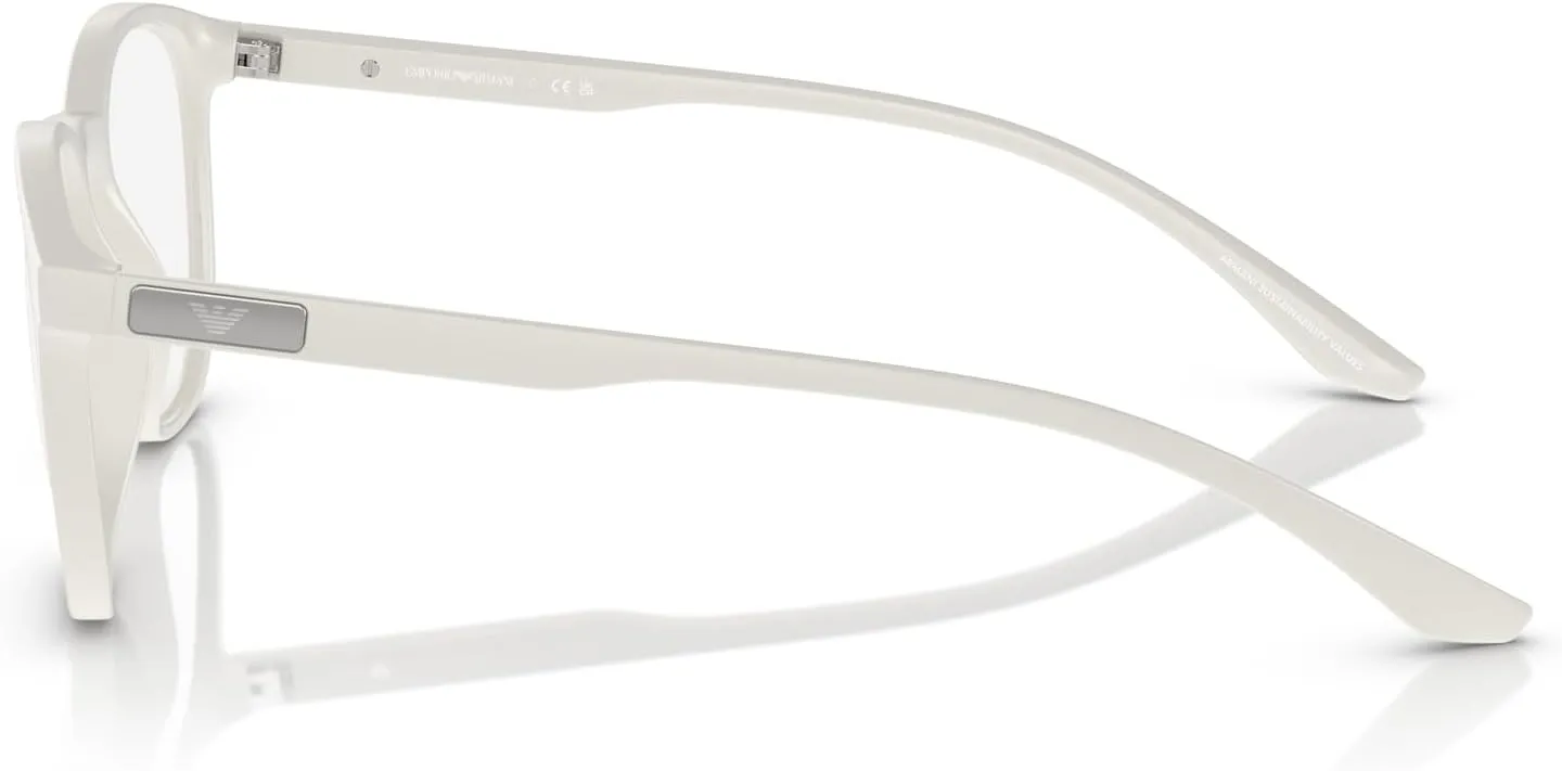 Emporio Armani Men's Ea3229 Round Prescription Eyewear Frames