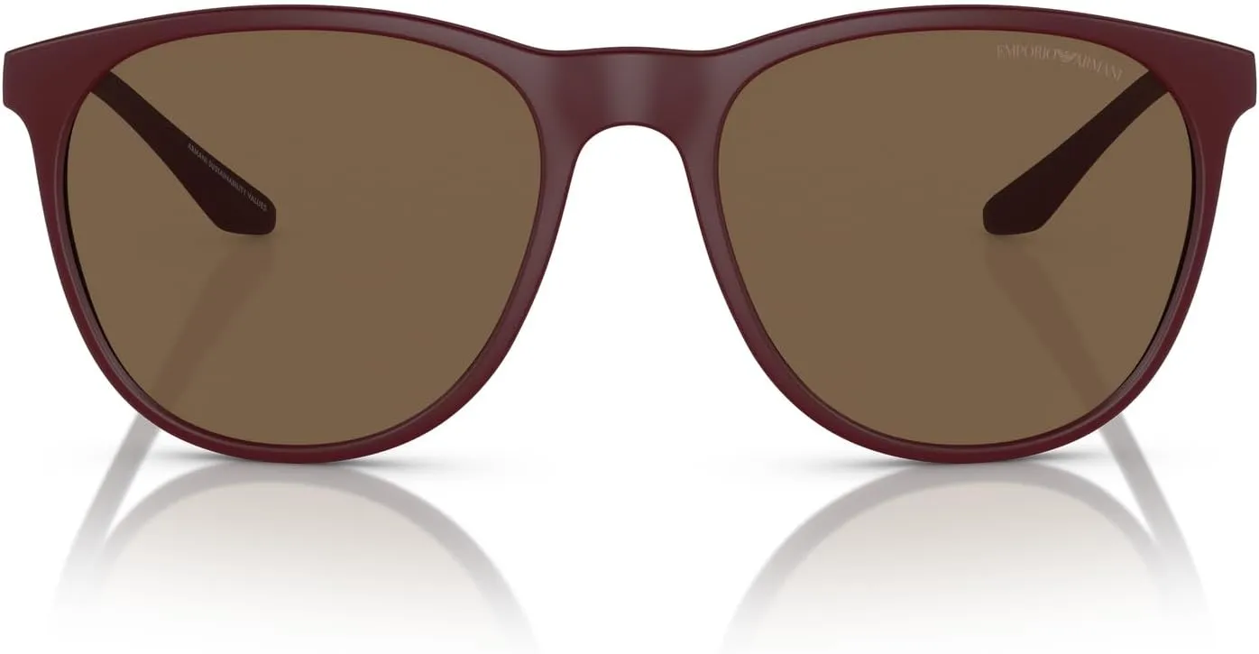 Emporio Armani Men's Ea4210 Round Sunglasses