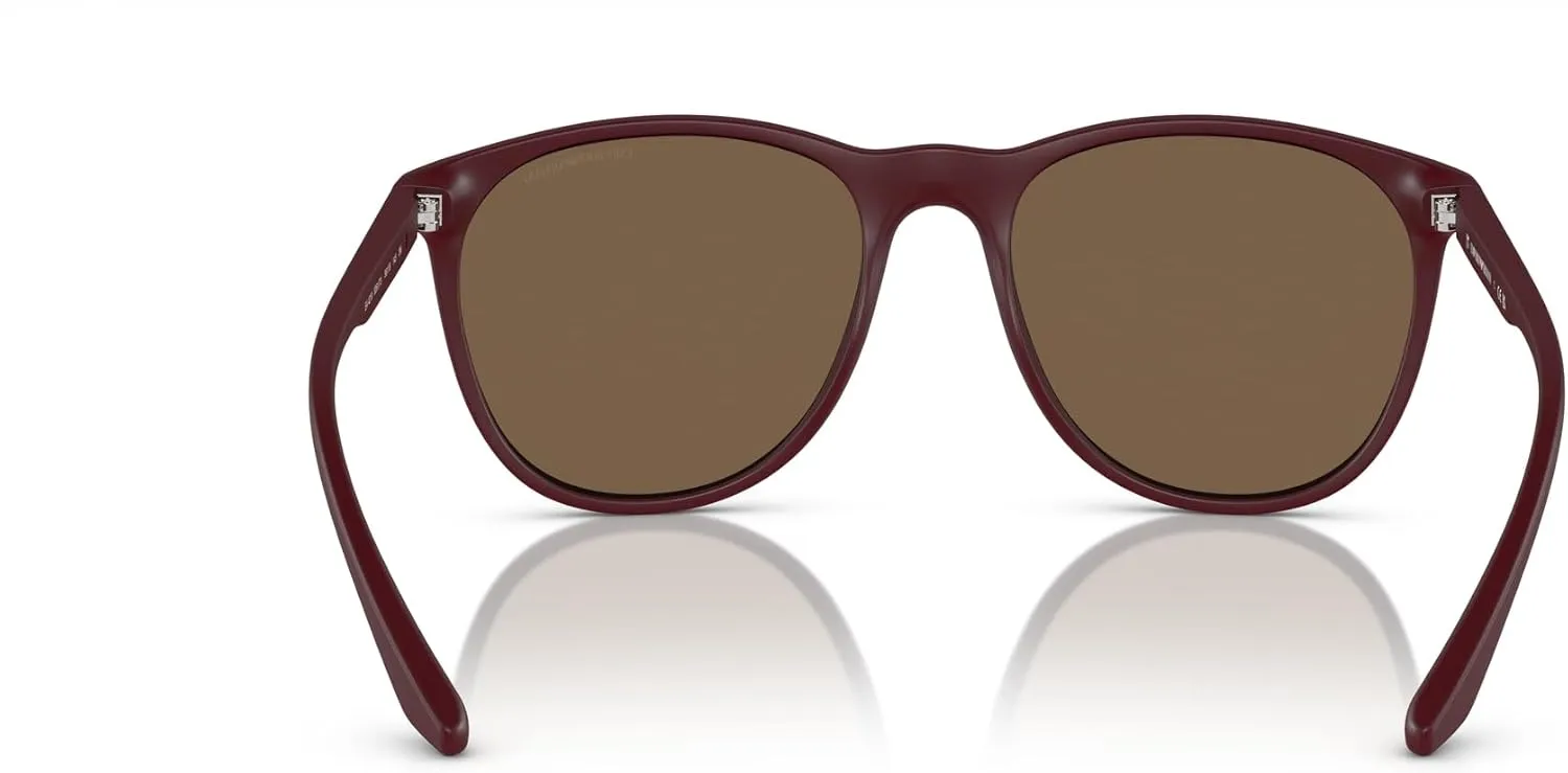 Emporio Armani Men's Ea4210 Round Sunglasses