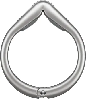 enGMOLPHY Bag Hook Hanger, Holds Up to 33LB, Purse Holder Storage Hook - Pearl Silver