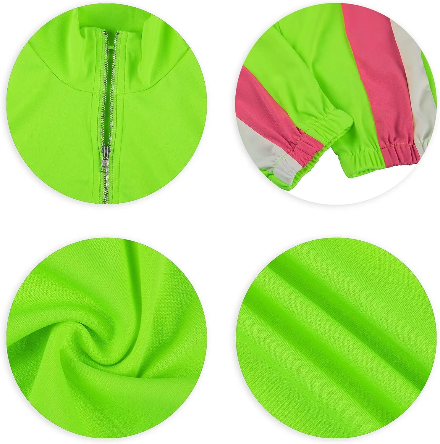 EOSIEDUR Women's Two Piece Outfits Zip Top Jacket and Elastic Waistband Pant Women Sweatsuit Tracksuit Sets