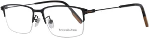 Ermenegildo Zegna Demo Rectangular Men's Eyeglasses EZ5155-D 002 55
