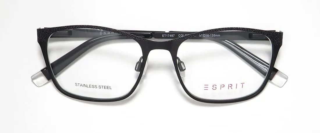 Esprit 17487 Womens/Ladies Oversized Full-rim Flexible Hinges Eyeglasses/Spectacles