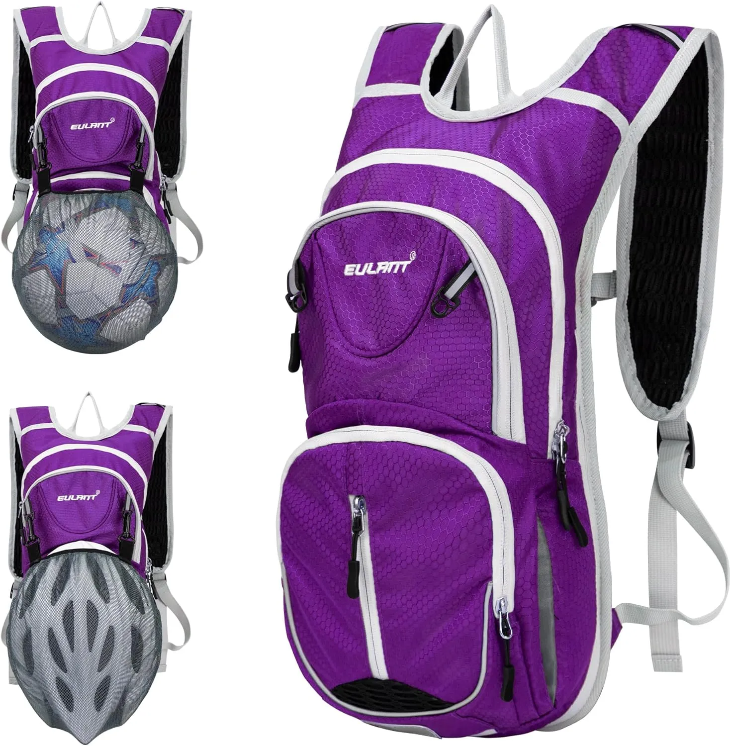 EULANT Running Backpack, Small Waterproof Daypack for Hiking Cycling Camping Walking Jogging, Water Backpack for Women Men