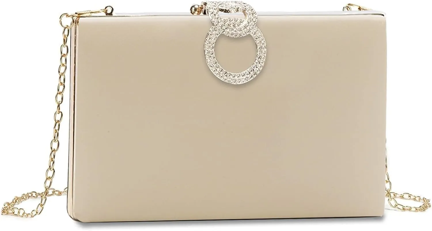 Evening Clutch Purses - Women's Evening Bag Party Purses Handbag for Cocktail/Prom/Party/Wedding/Formal