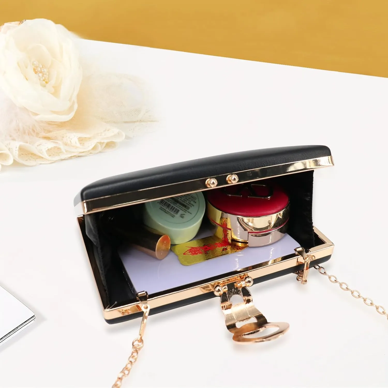 Evening Clutch Purses - Women's Evening Bag Party Purses Handbag for Cocktail/Prom/Party/Wedding/Formal