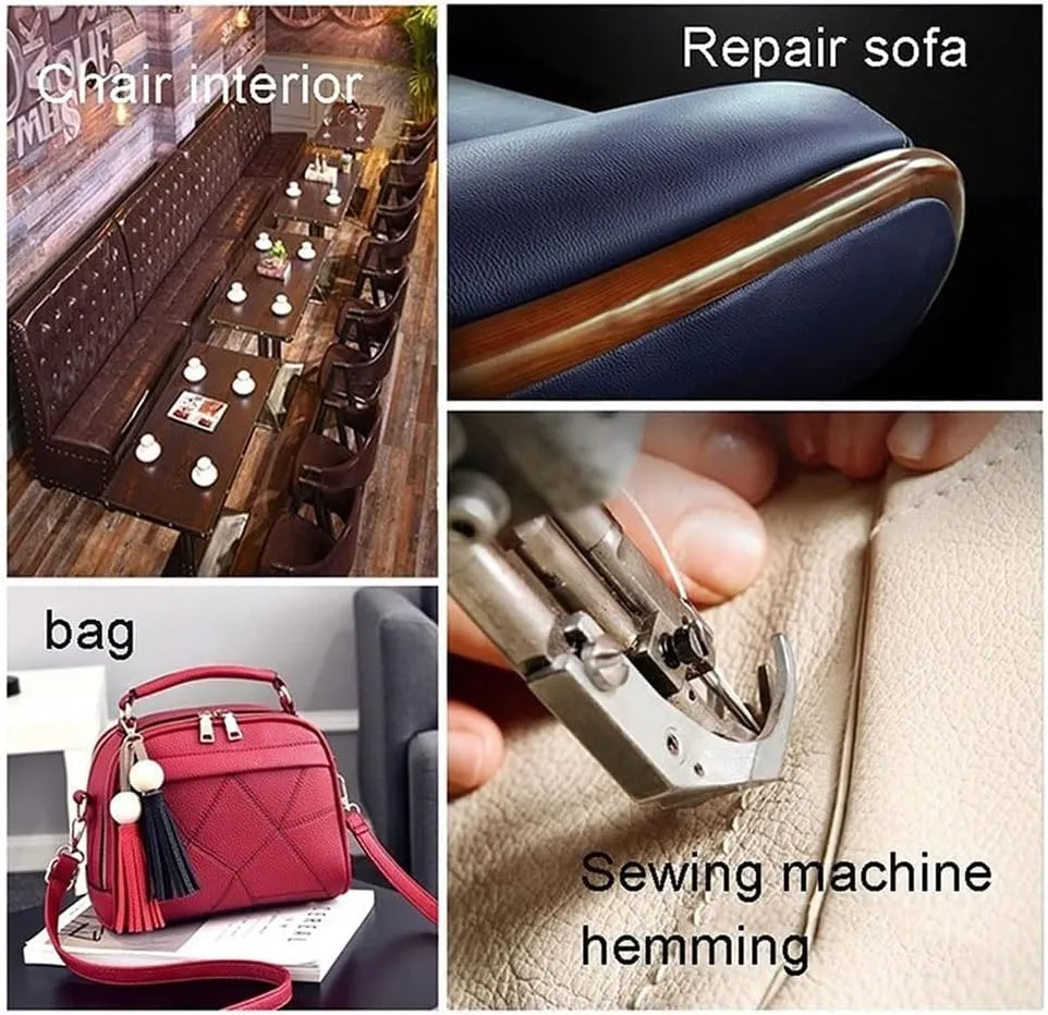 Faux Leather Fabric Leatherette PU Textured for Upholstery Crafts DIY Sewings Sofa Handbag Hair Bows Sold by Meter per 1m X 1.4m(3.28ft x 4.59ft)(Red-Brown,1.4x9m)