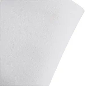 Faux Leather Fabric Leatherette，PVC Double-Sided Handbag for Sewing Upholstery 160CM Width(White,1.6X7m)