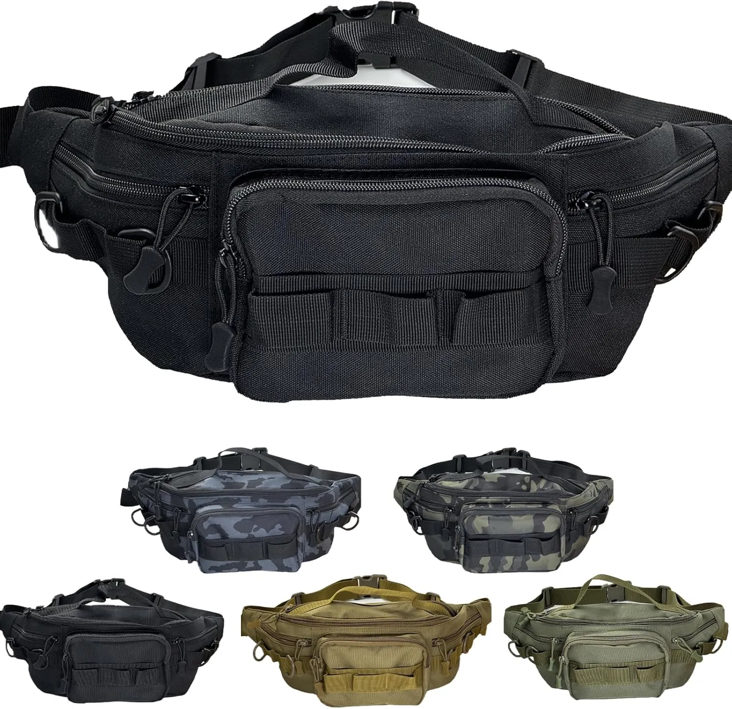 Fishing Fanny Pack for Men -Fishing Fanny Pack-Lightweight and Fishing Sling Pack