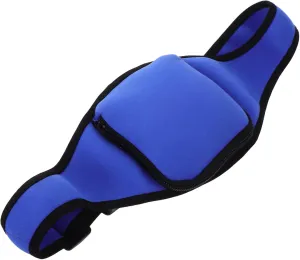 Fitness Instructors Waist Belt Microphone Holder Bag Secure Zipper for Workout Crossbody Bag