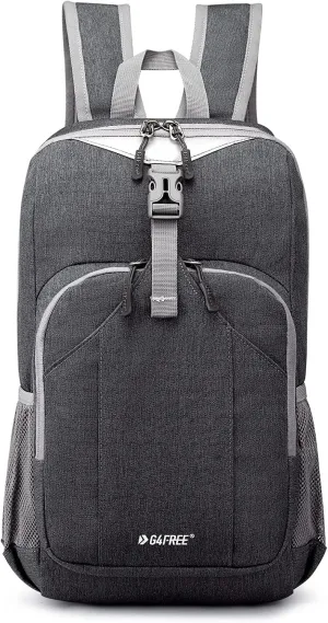 G4Free Mini 10L Hiking Daypack Small Hiking Backpack Cycling Compact Shoulder Backpack Outdoor for Men Women(Dark Grey)