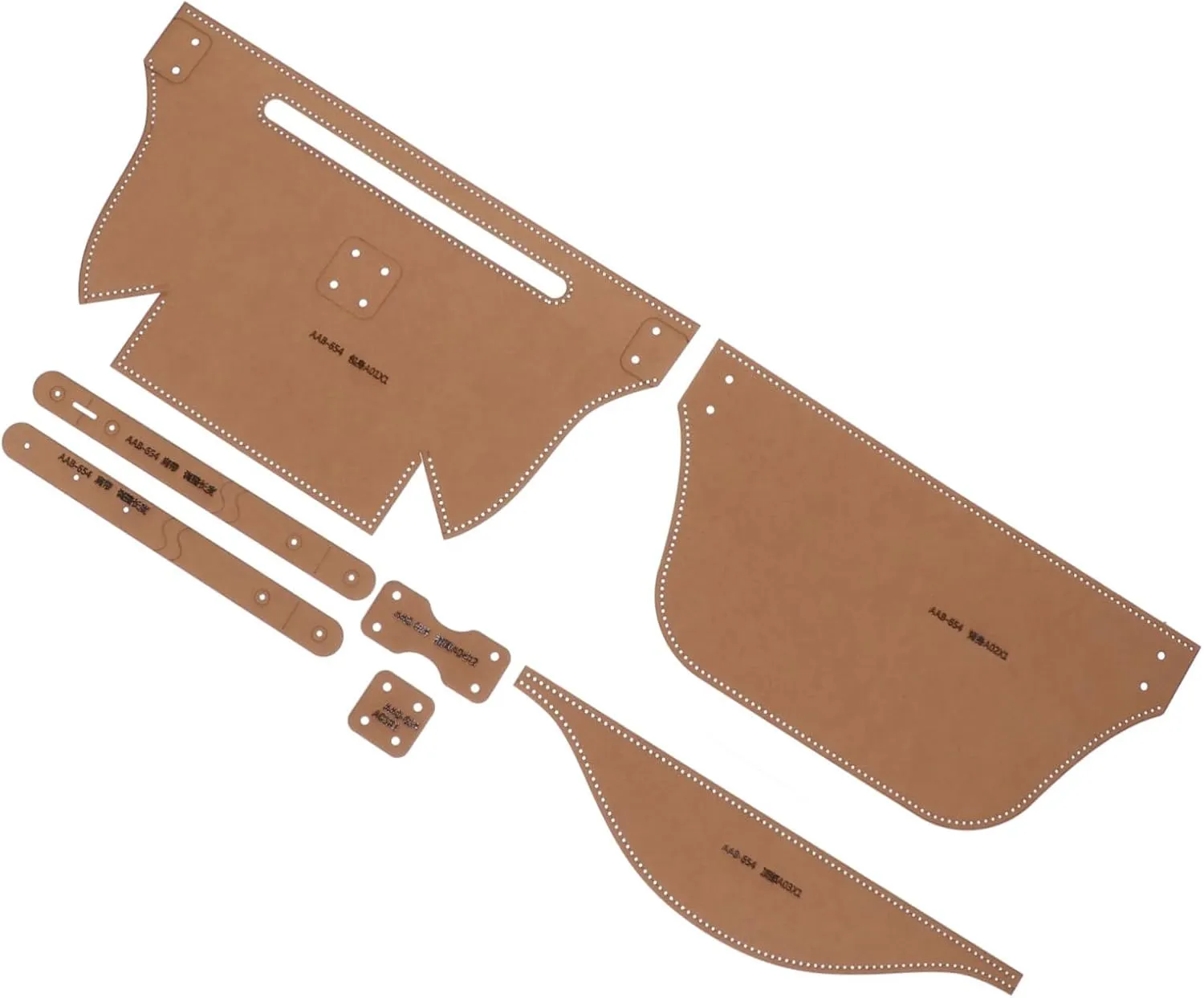 Gadpiparty 1Pc Leather Craft Template High Precision DIY Leather Mold for Handbags Clutches and Cross Body Bags Compact and Lightweight Sewing Tool for Easy Crafting