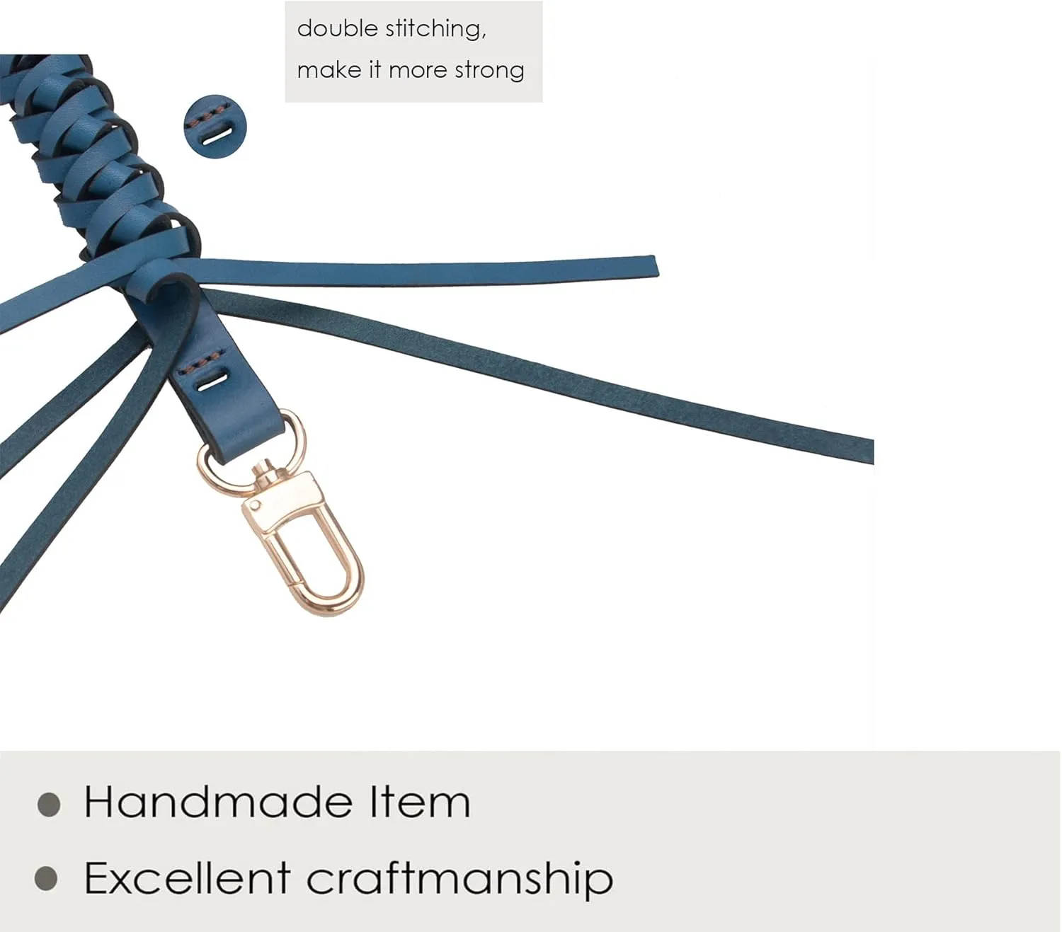 Genuine Leather Braided Handle compatible with Neonoe Strap for Metis Noe BB NM Beaubourg Hobo