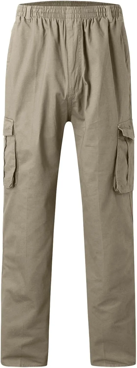GIERIDUC Men Outdoor Cargo Pant Best Travel Pants for Long Flights Men's Mens Long Underwear Pants Mens Khaki Pants Outdoor