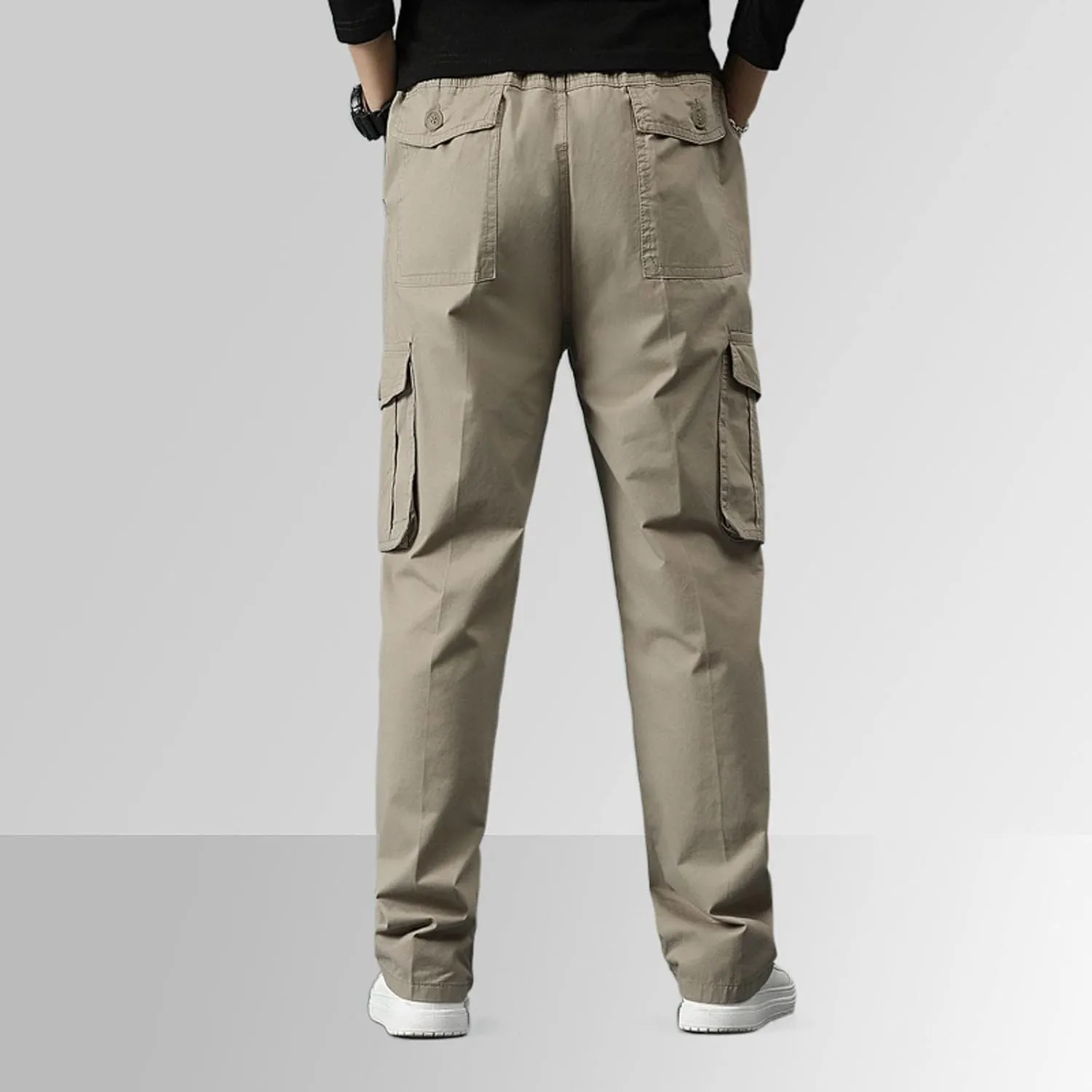 GIERIDUC Men Outdoor Cargo Pant Best Travel Pants for Long Flights Men's Mens Long Underwear Pants Mens Khaki Pants Outdoor