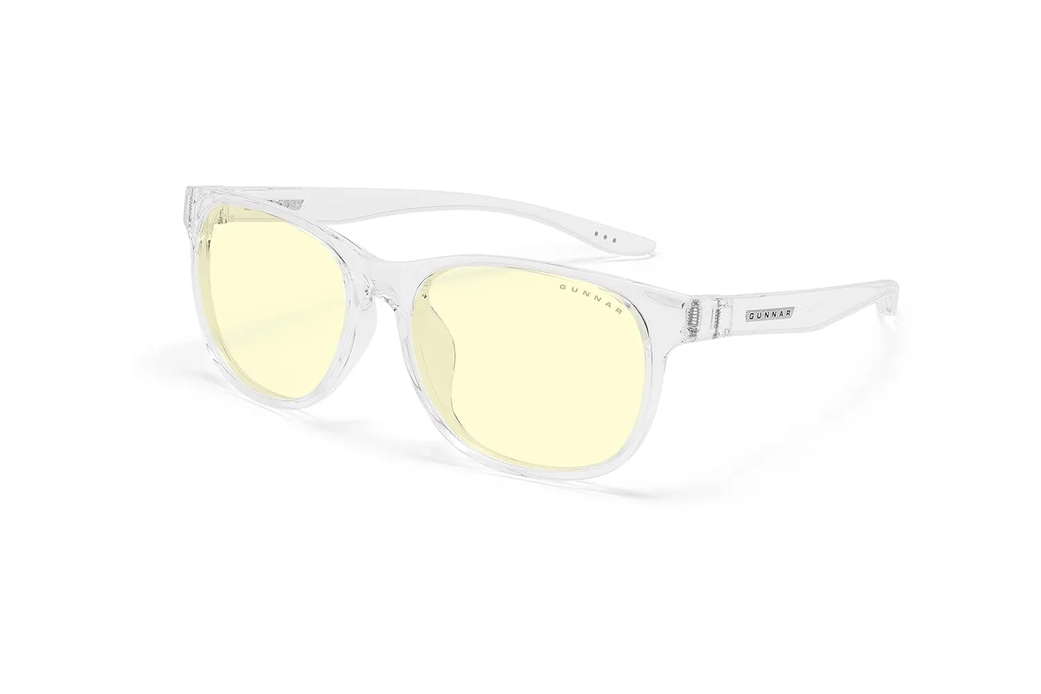GUNNAR - Premium Gaming and Computer Glasses for Kids (age 12 ) - Blocks 65% Blue Light - Rush, Crysta, Amber Tint