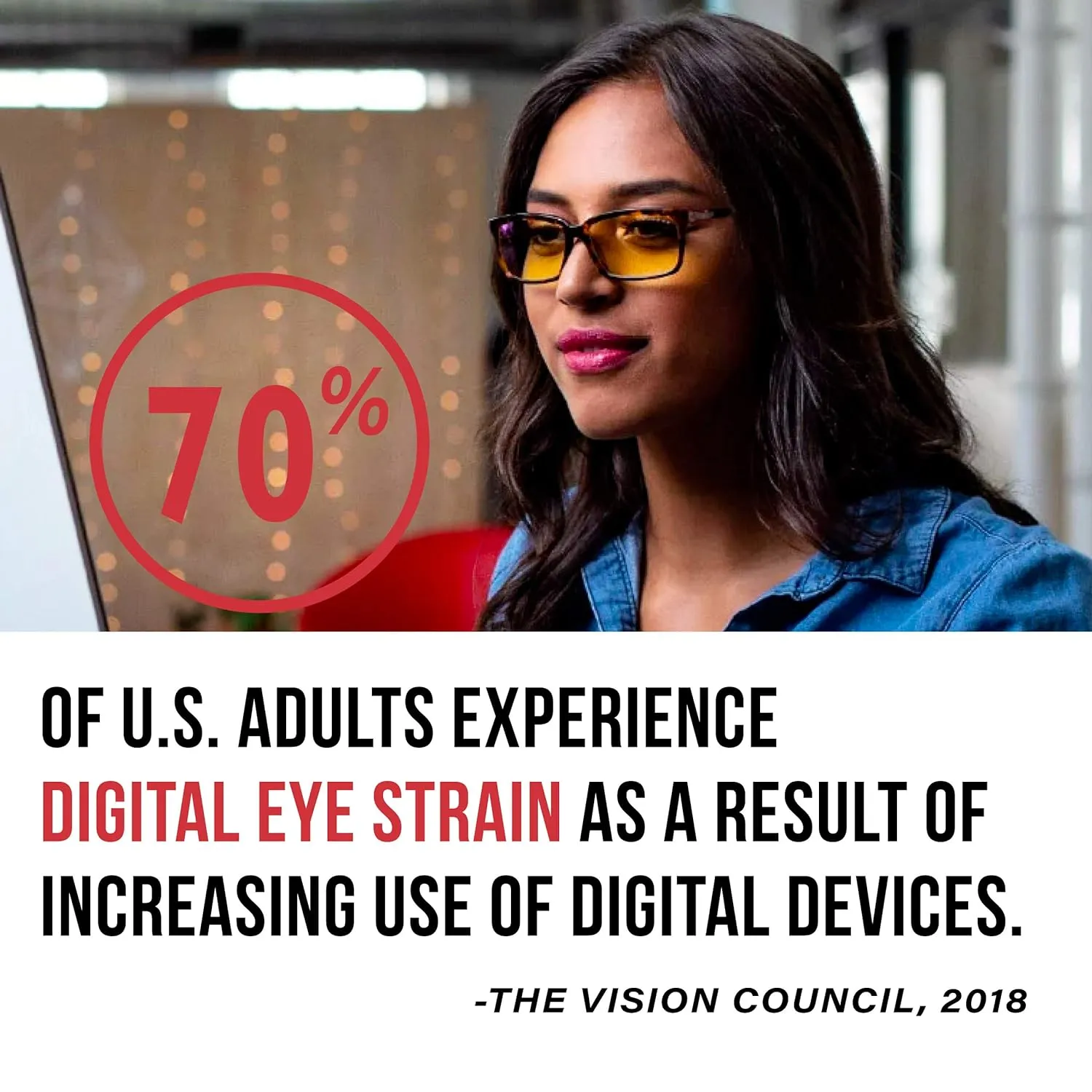 GUNNAR - Premium Gaming and Computer Glasses for Kids (age 12 ) - Blocks 65% Blue Light - Rush, Tortoise, Amber Tint