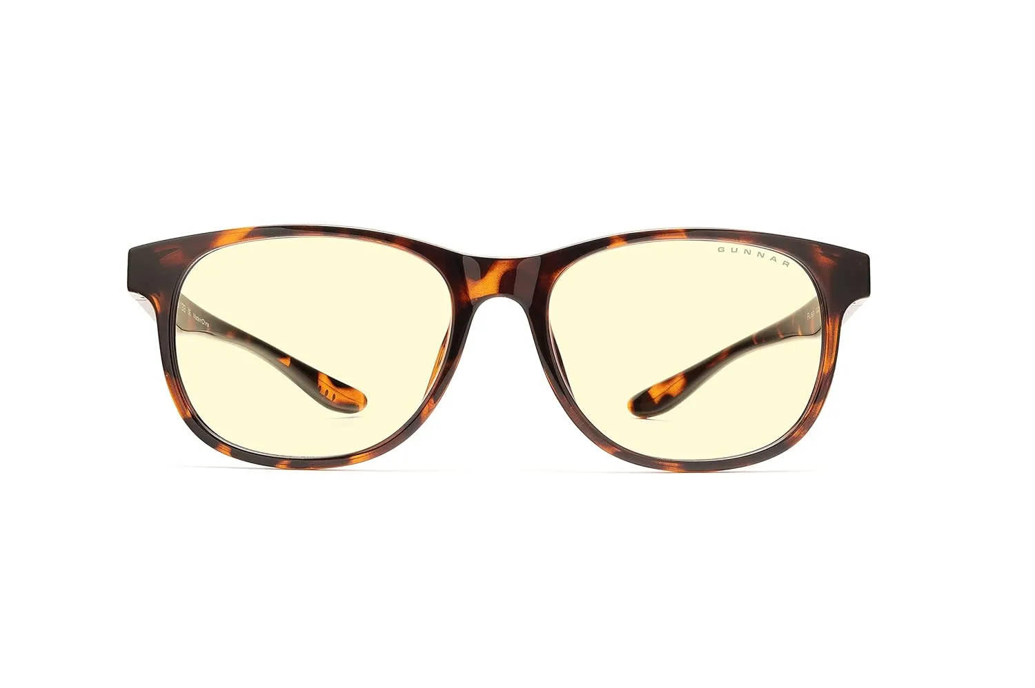 GUNNAR - Premium Gaming and Computer Glasses for Kids (age 12 ) - Blocks 65% Blue Light - Rush, Tortoise, Amber Tint