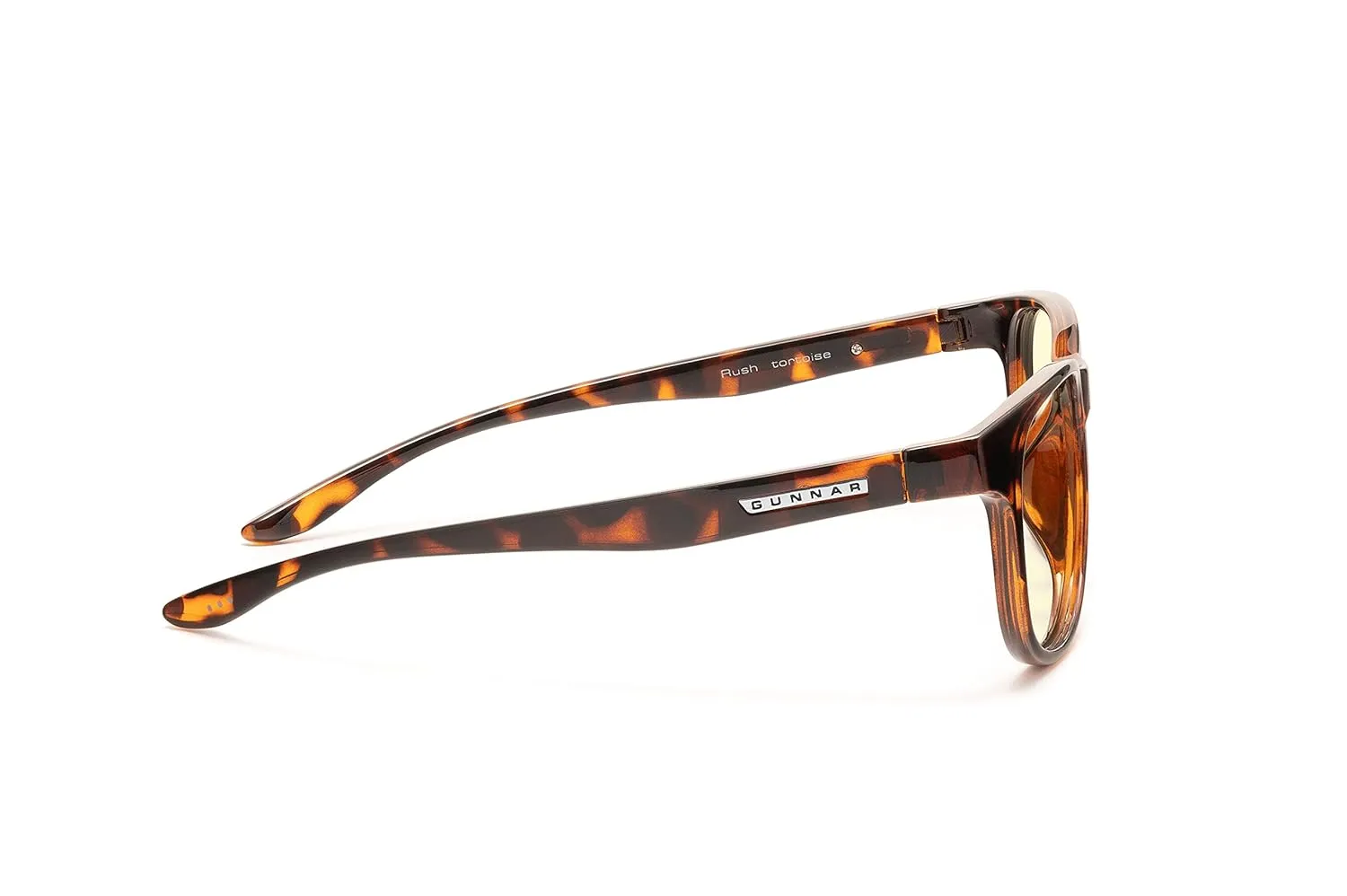 GUNNAR - Premium Gaming and Computer Glasses for Kids (age 12 ) - Blocks 65% Blue Light - Rush, Tortoise, Amber Tint