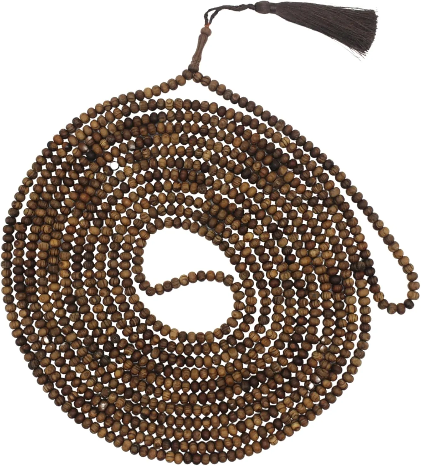 Handmade Juniper Wood 1000 Beads Tasbeeh with Tassel Misbaha Islamic Gift Tasbih Prayer Beads Tesbih 5x7 mm Small Size Dhikr Rosary